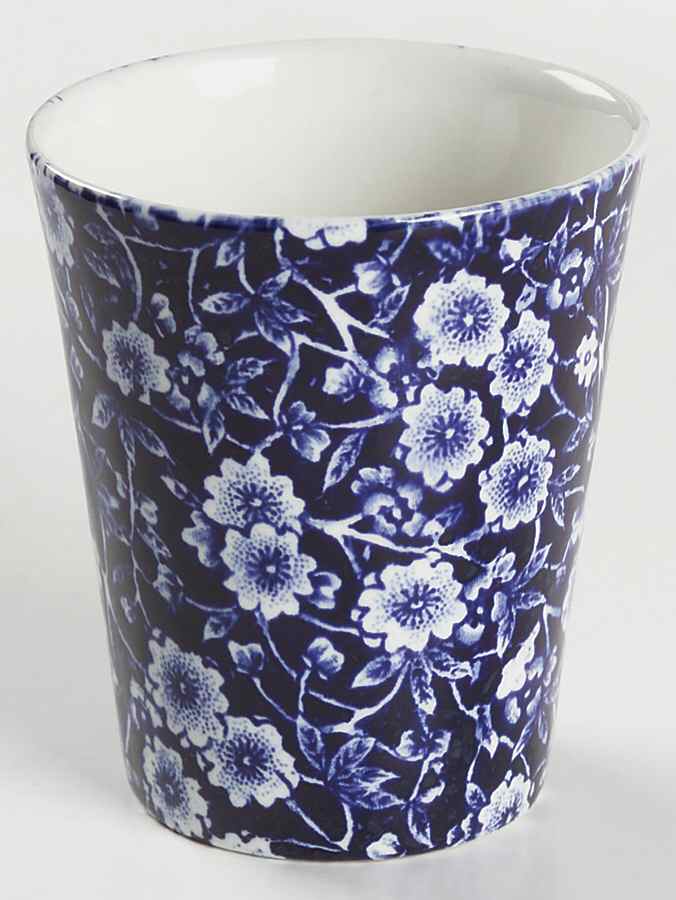 Calico Blue (Burleigh Stamp) 8 Oz Tumbler by Staffordshire-1