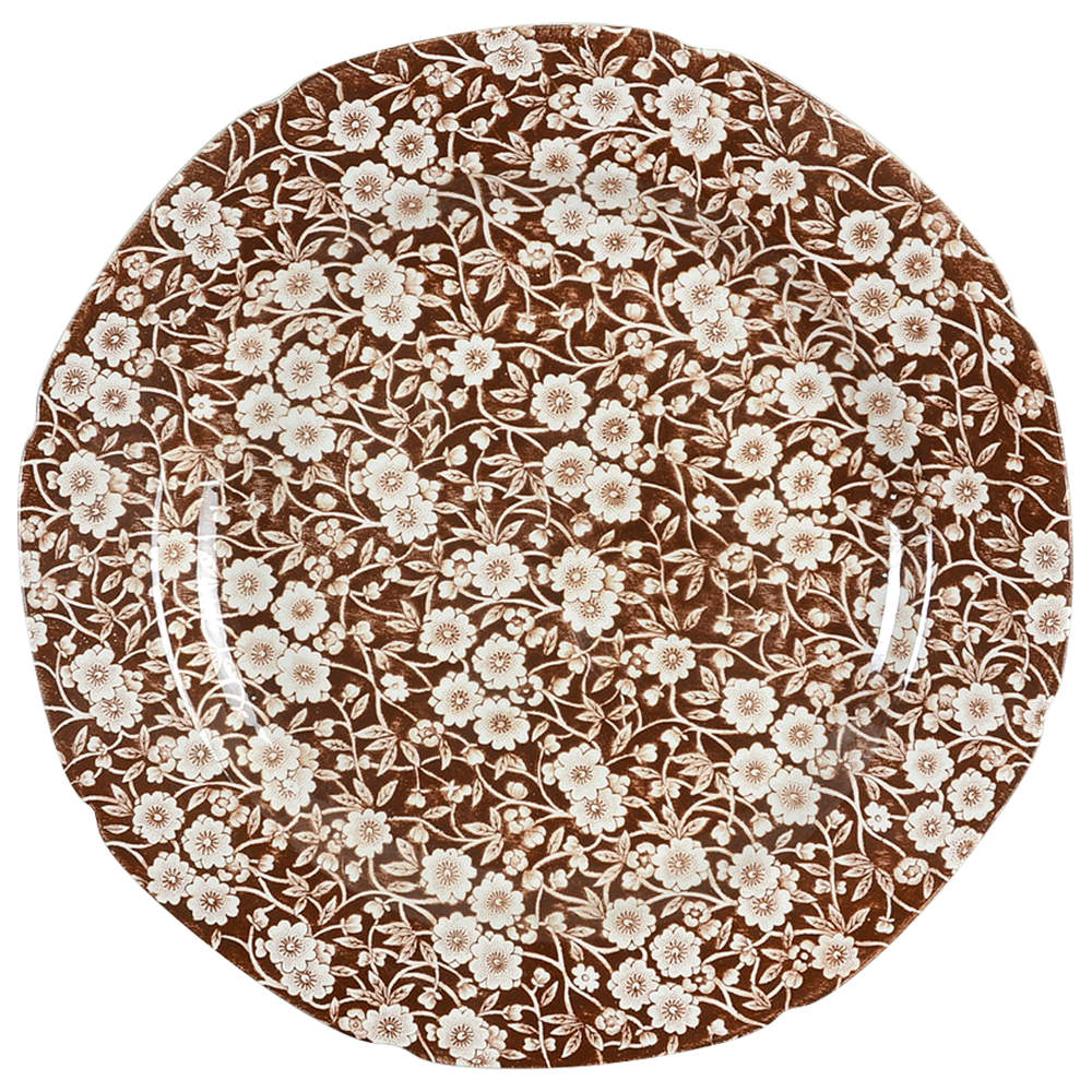 Calico Brown Dinner Plate by Staffordshire-1