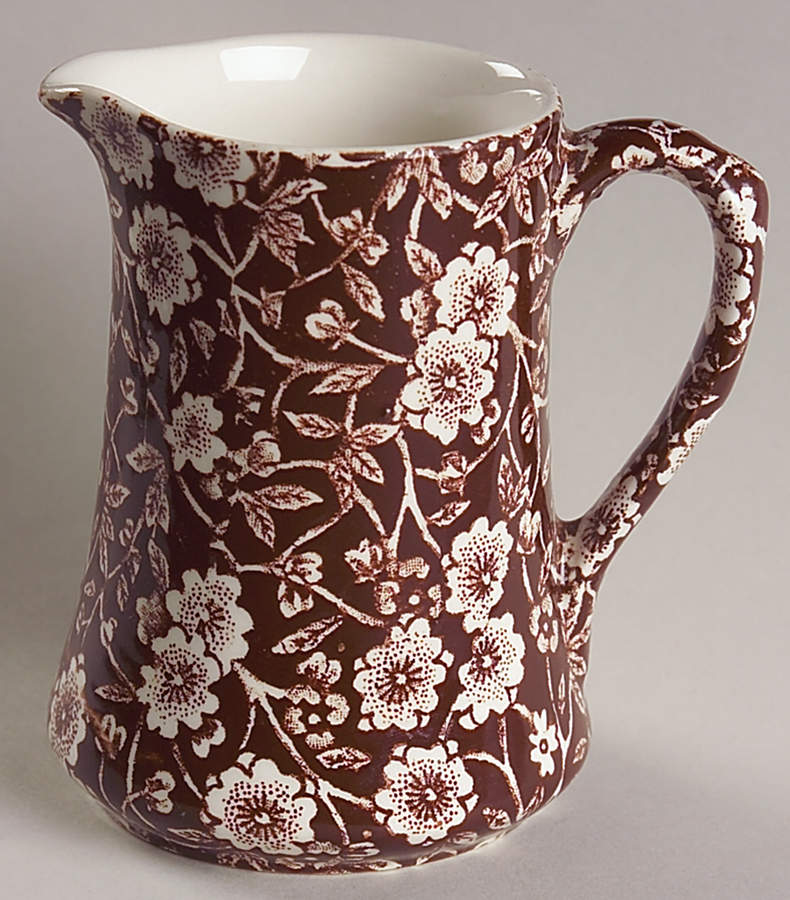 Calico Brown Mini Creamer by Staffordshire-1