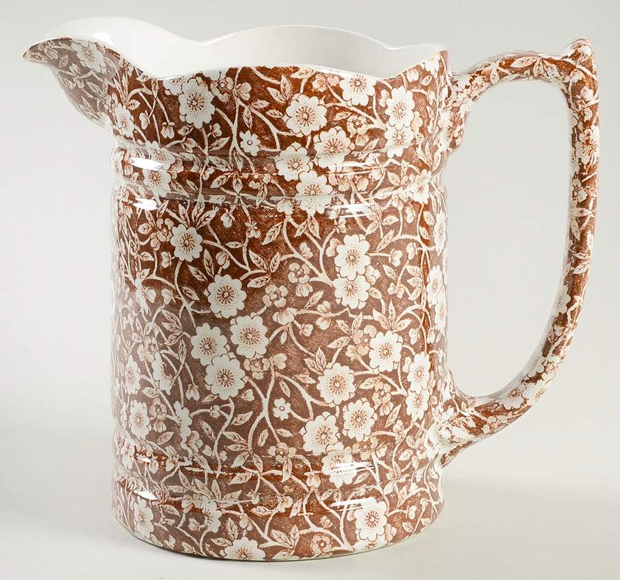 Calico Brown 40 Oz Pitcher by Staffordshire-1