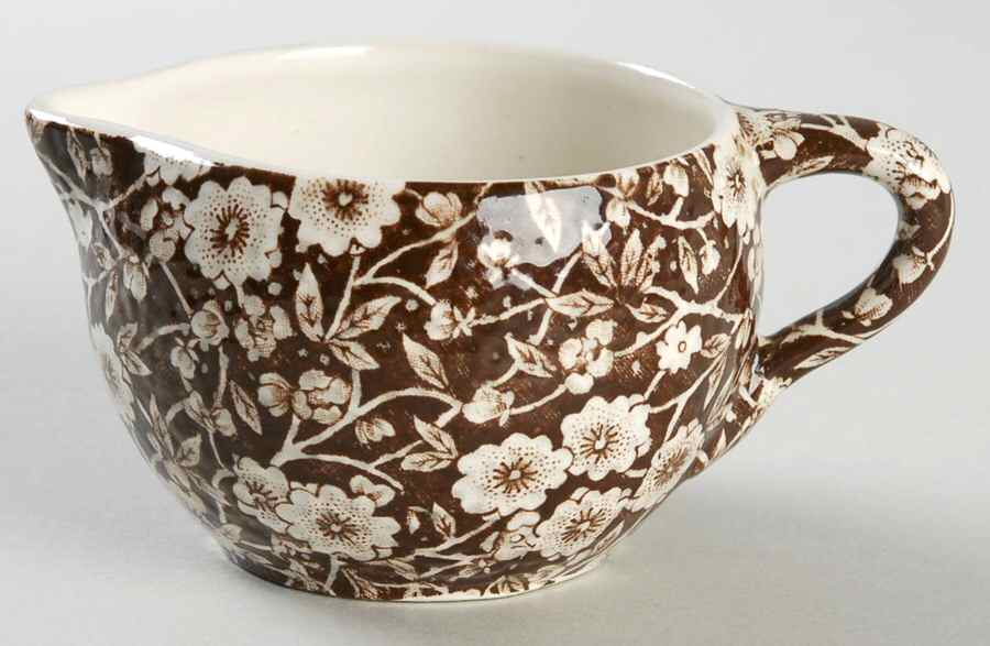Calico Brown Mini Creamer by Staffordshire-1