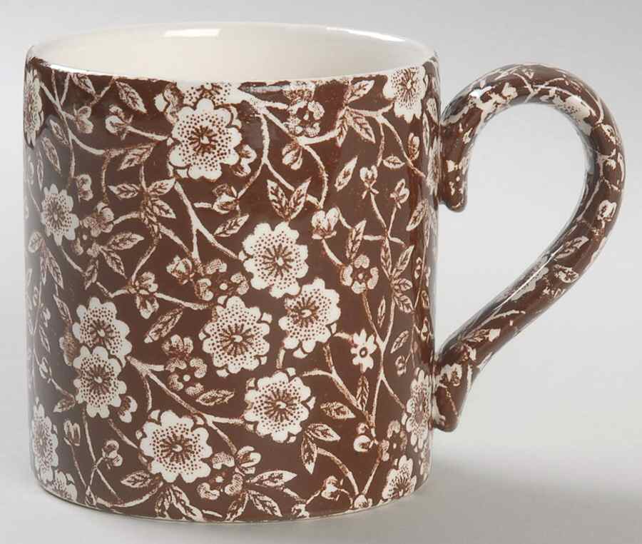 Calico Brown Mug by Staffordshire-1