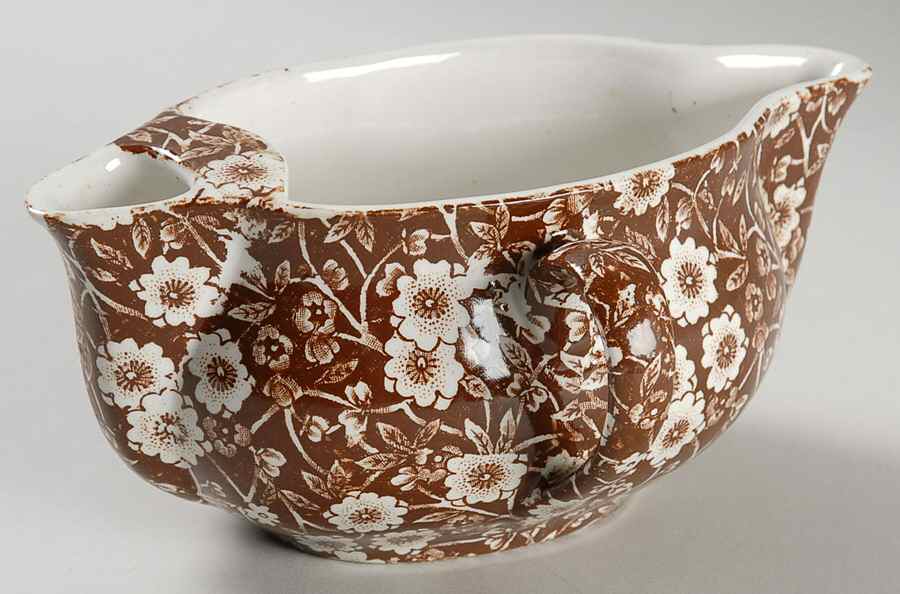 Calico Brown Gravy Separator by Staffordshire-1
