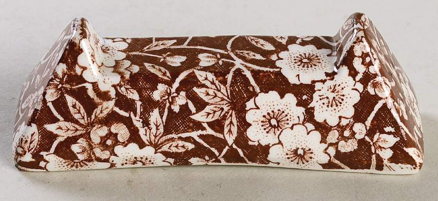 Calico Brown Knife Rest by Staffordshire-1