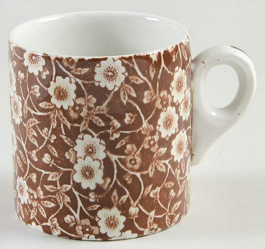Calico Brown Mug by Staffordshire-1