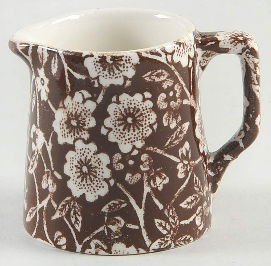 Calico Brown Individual Creamer by Staffordshire-1