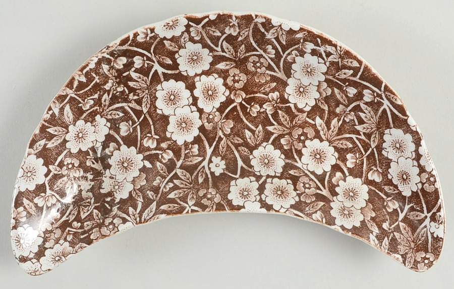 Calico Brown Bone Dish by Staffordshire-1