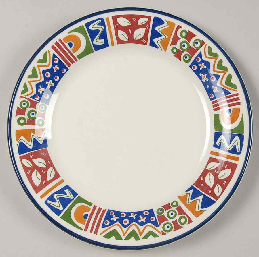 Diablo Salad Plate by Staffordshire-1
