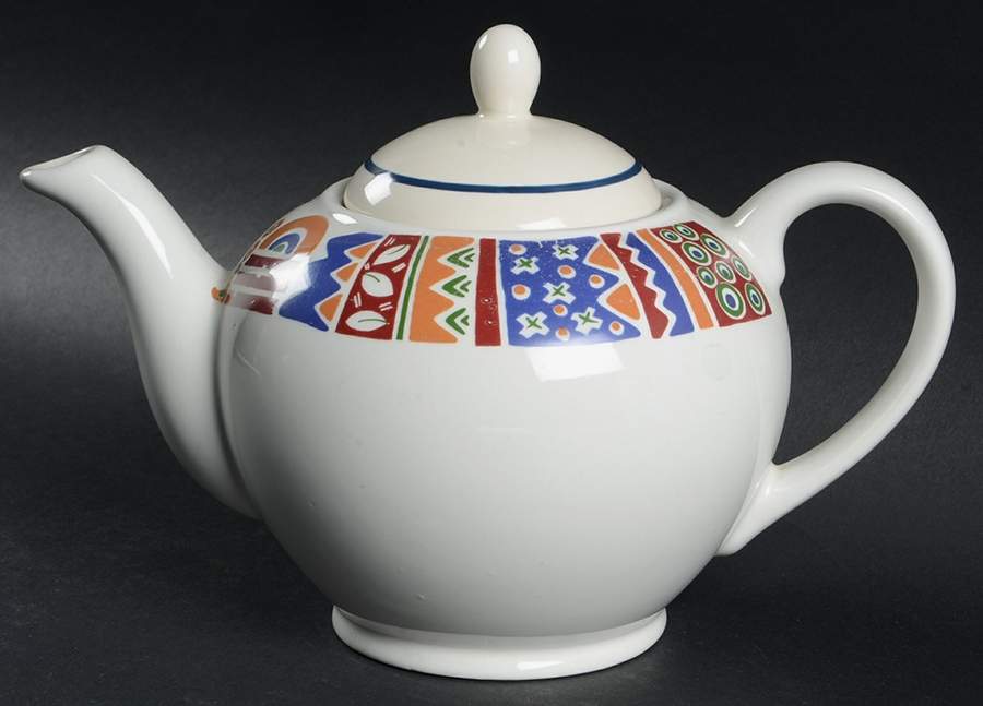Diablo Teapot & Lid by Staffordshire-1