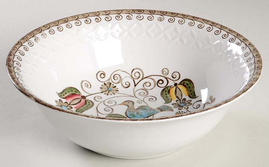 English Partridge 8" Round Vegetable Bowl by Staffordshire-1