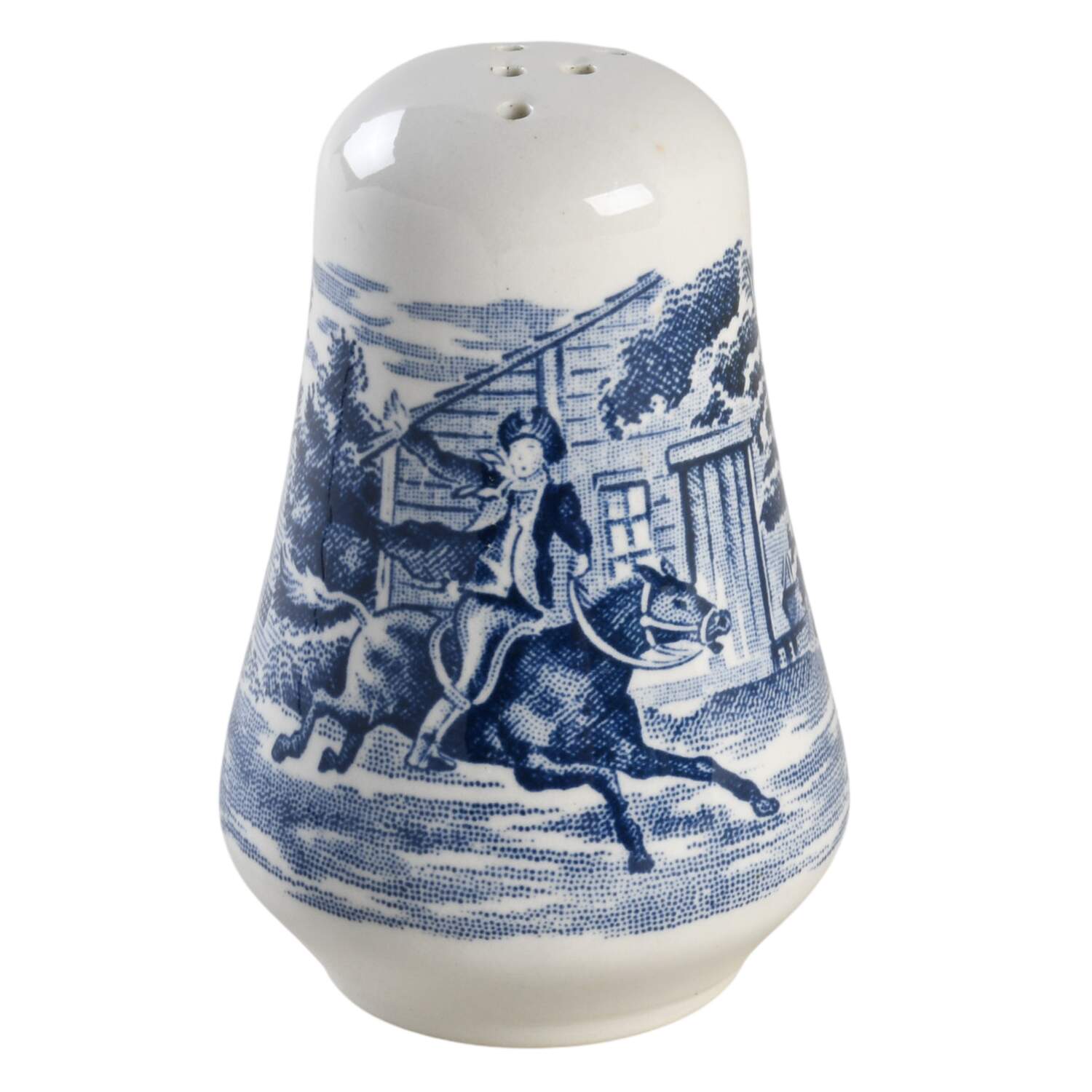 Liberty Blue Pepper Shaker by Staffordshire-1
