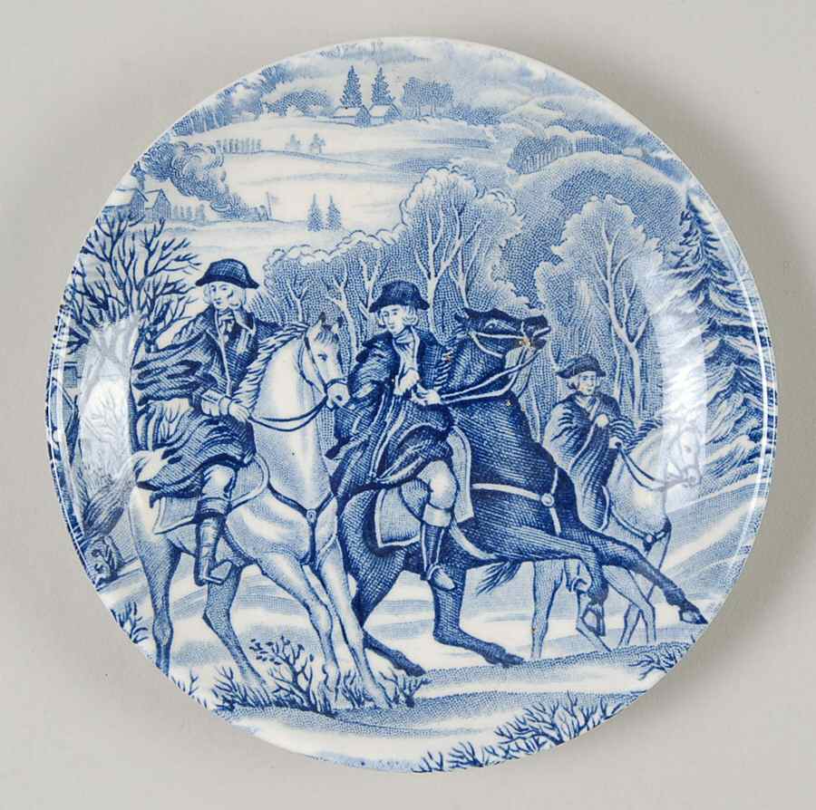 Liberty Blue Coaster by Staffordshire-1