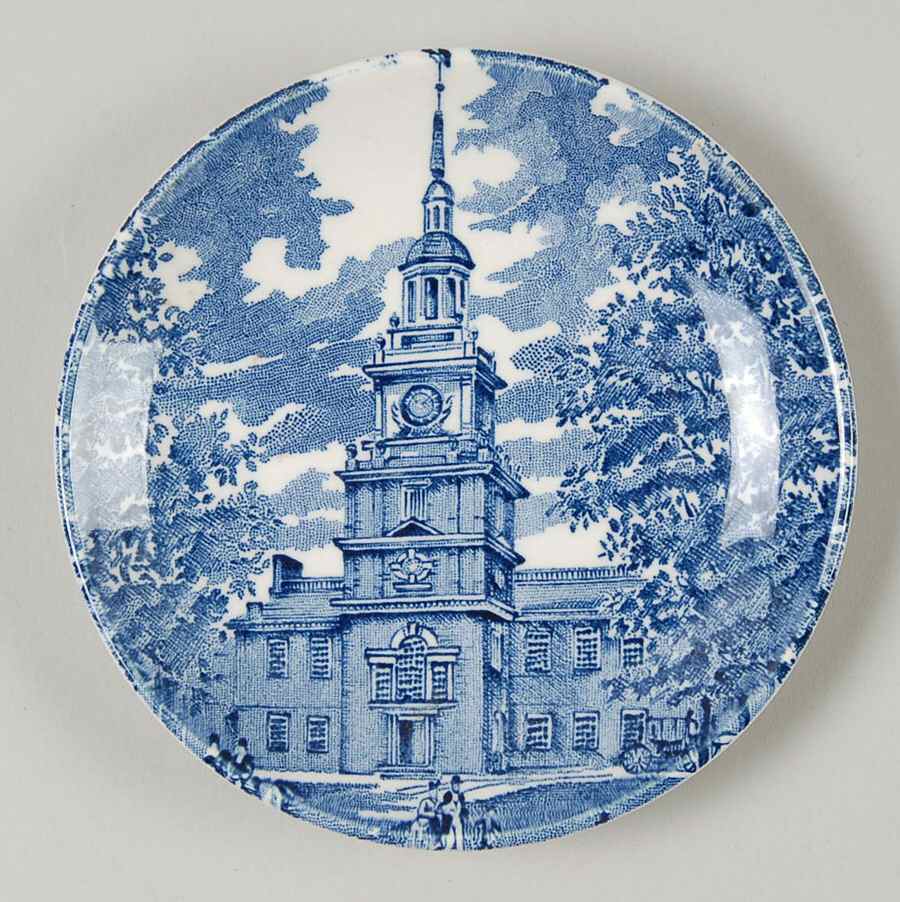 Liberty Blue Coaster by Staffordshire-1