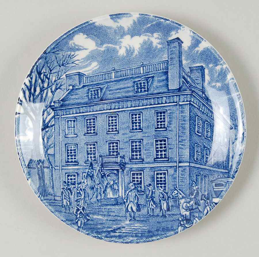 Liberty Blue Coaster by Staffordshire-1
