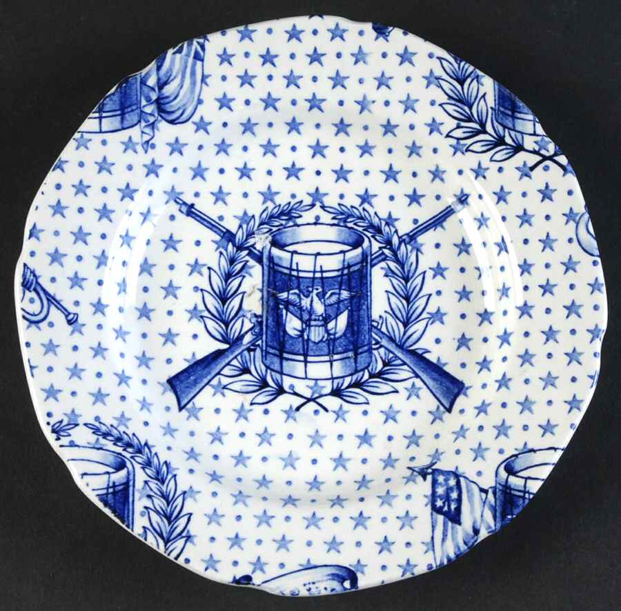 Liberty Drums Bread & Butter Plate by Staffordshire-1