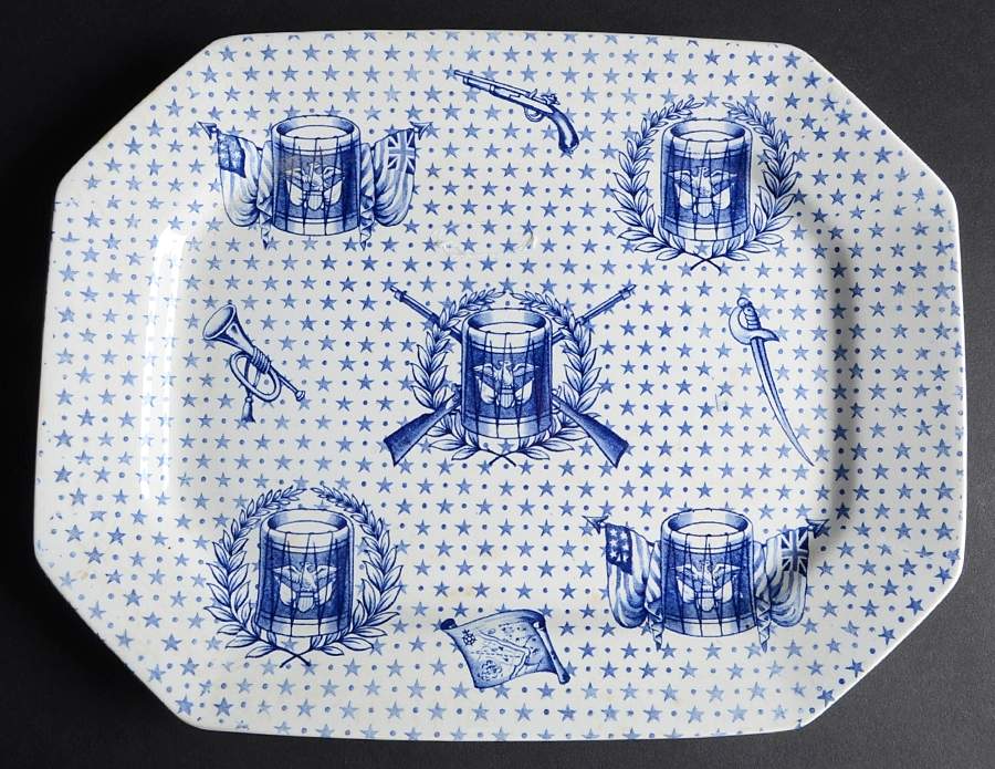 Liberty Drums 11" Oval Serving Platter by Staffordshire-1
