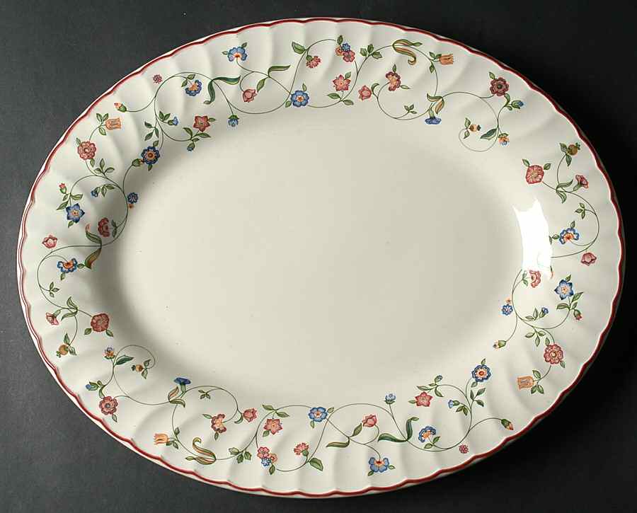 Oakwood 15" Oval Serving Platter by Staffordshire-1