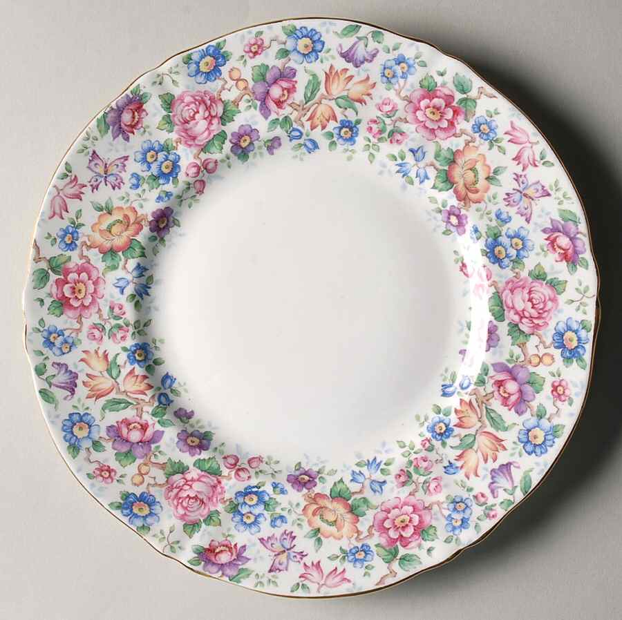 Springtime Luncheon Plate by Staffordshire-1