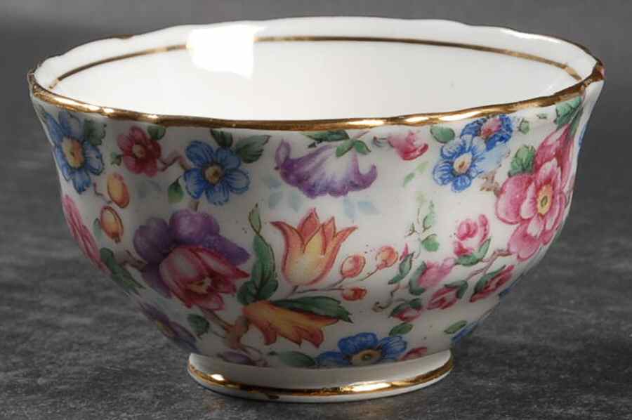 Springtime Mini Open Sugar Bowl by Staffordshire-1