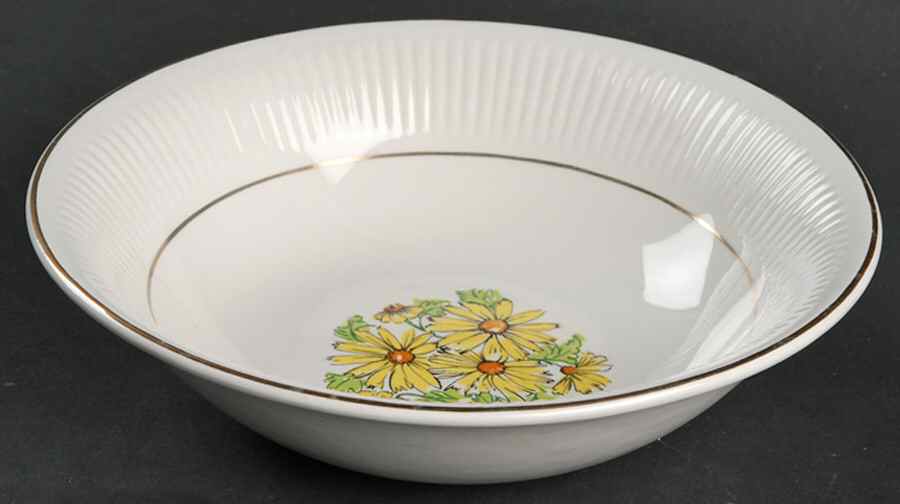 Summertime Coupe Cereal Bowl by Staffordshire-1