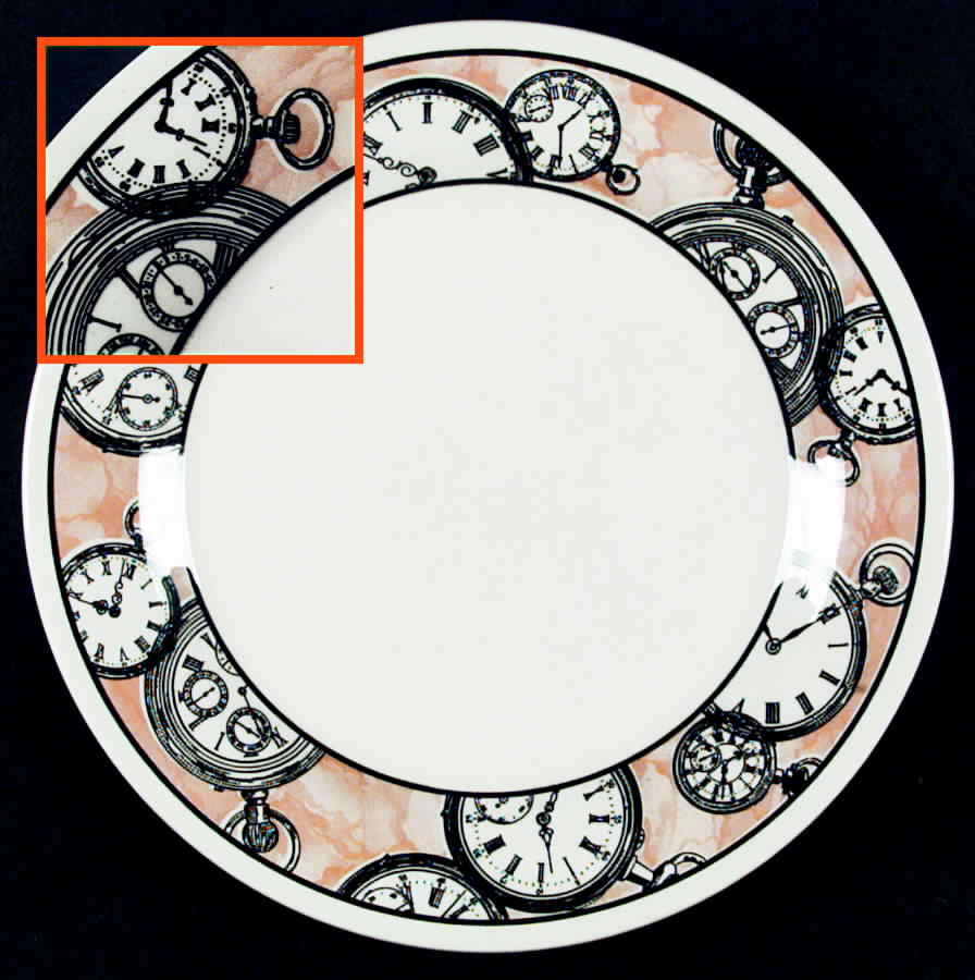 Watches Dinner Plate by Staffordshire-1