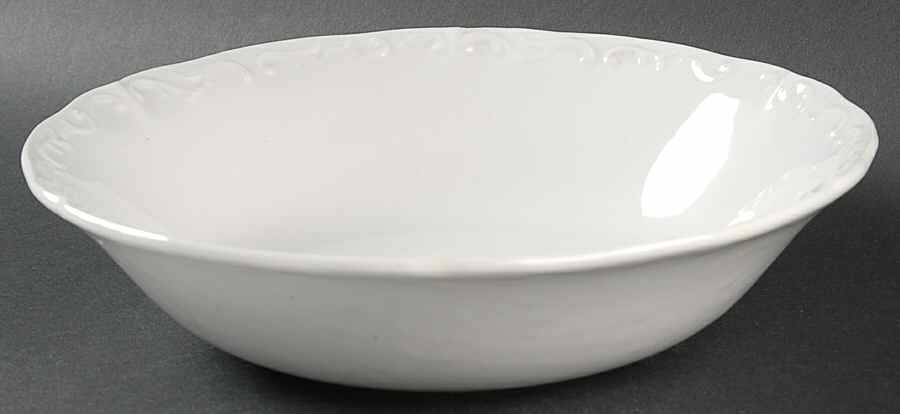 White Mist 9" Round Vegetable Bowl by Sears-1