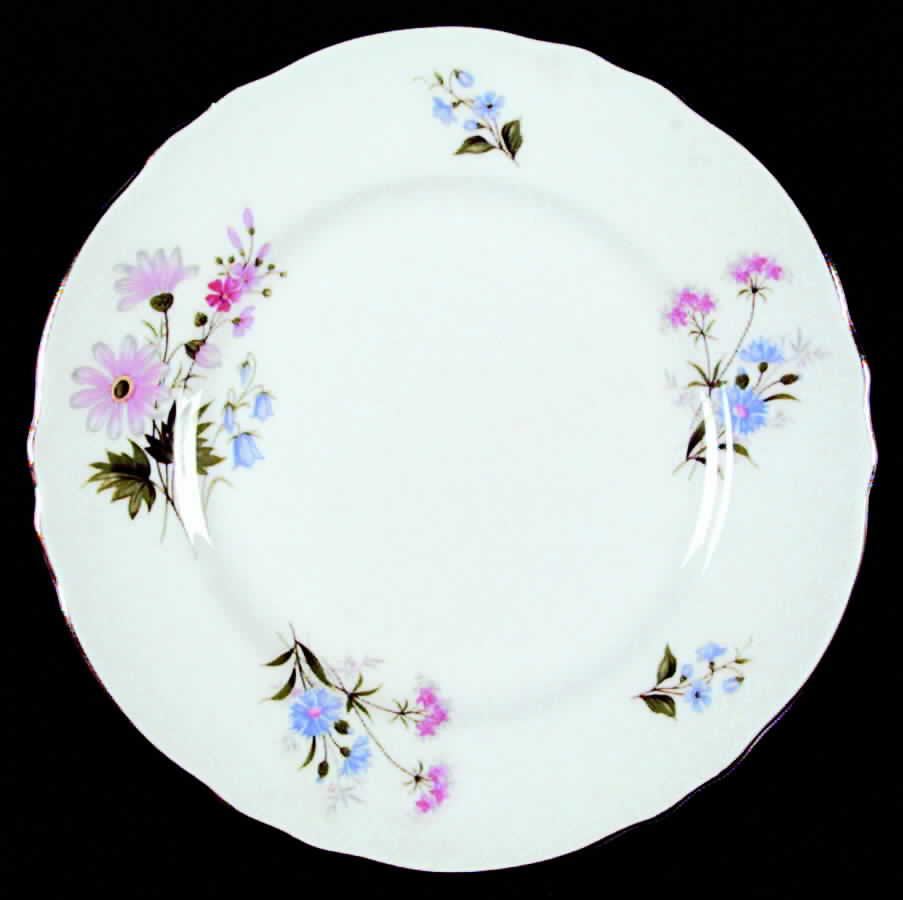 Wild Flowers Salad Plate by Staffordshire-1