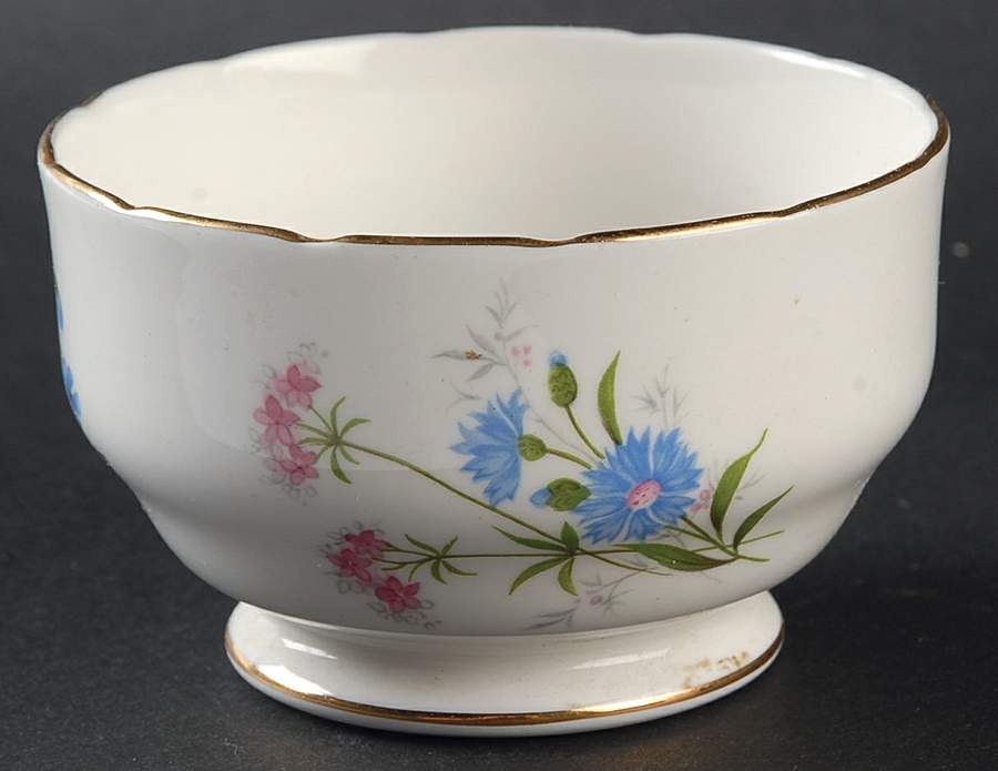 Wild Flowers Open Sugar Bowl by Staffordshire-1