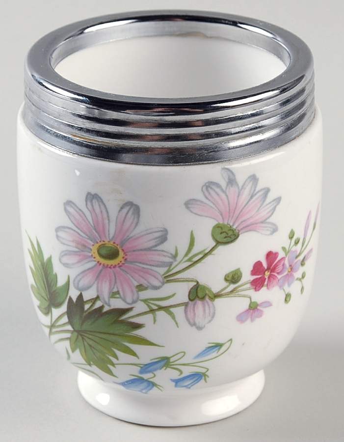 Wild Flowers Egg Coddler No Lid by Staffordshire-1