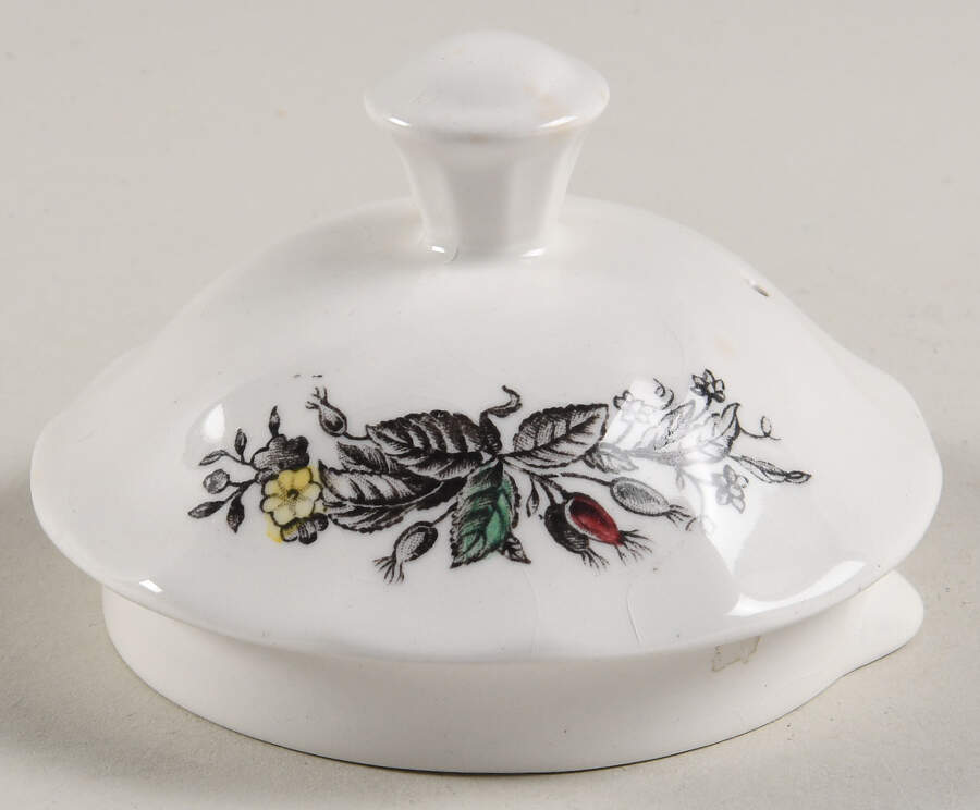 Yorkshire Multicolor Lid for Teapot by Staffordshire-1