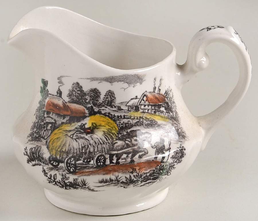 Yorkshire Multicolor Creamer by Staffordshire-1