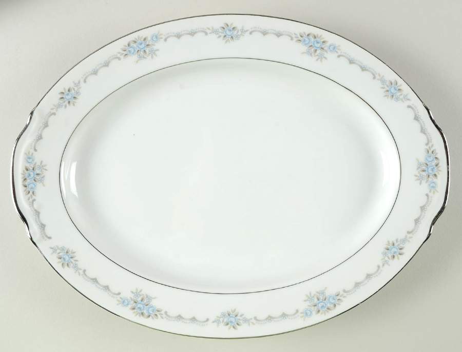 Anniversary 12" Oval Serving Platter by Style House-1