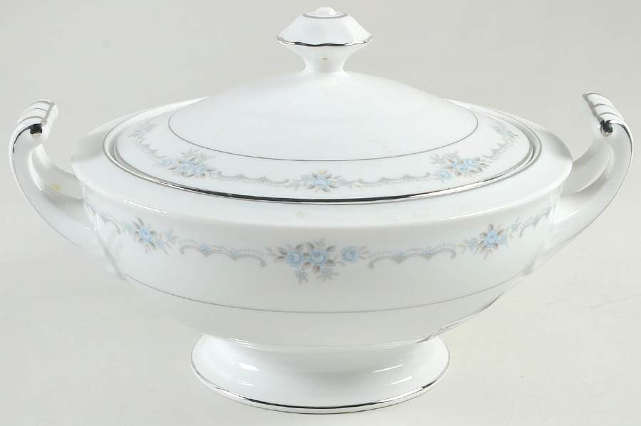 Anniversary Round Covered Vegetable by Style House-1