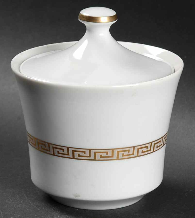 Athena Sugar Bowl & Lid by Style House-1