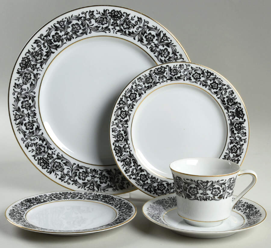 Avalon 5 Piece Place Setting by Style House-1