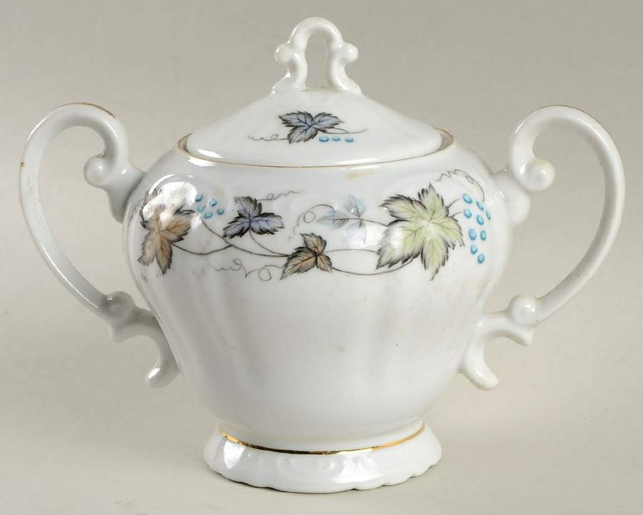 Bordeaux Sugar Bowl & Lid by Style House-1