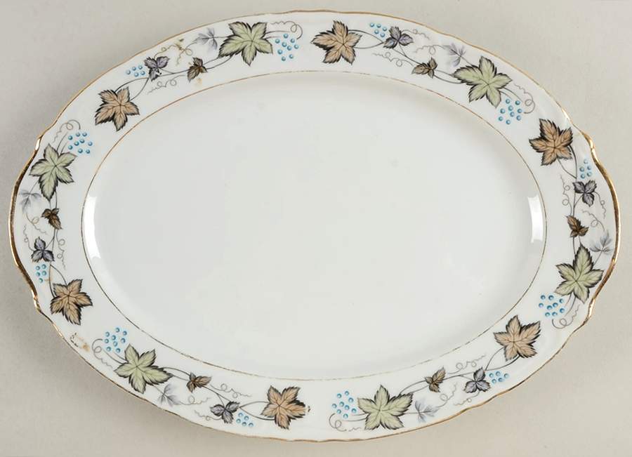 Bordeaux 12" Oval Serving Platter by Style House-1
