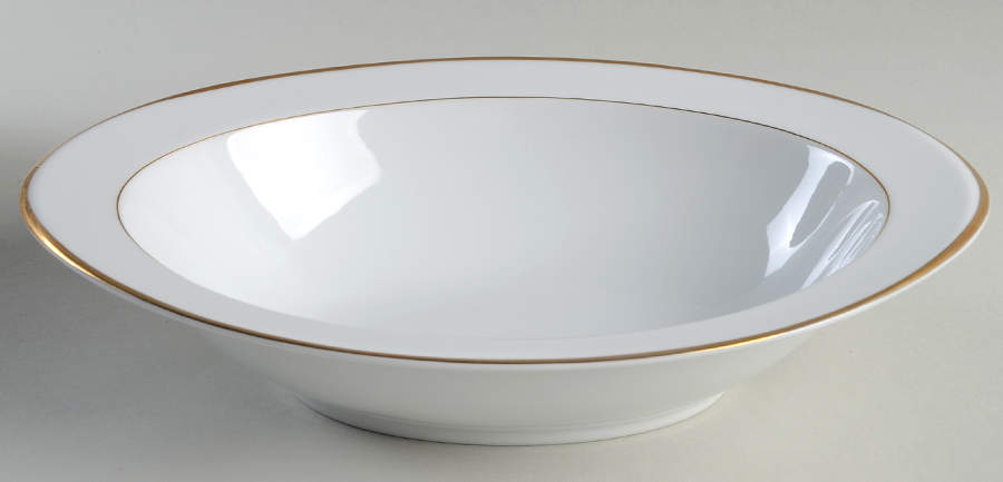 Bridal Wreath 11" Oval Vegetable Bowl by Style House-1