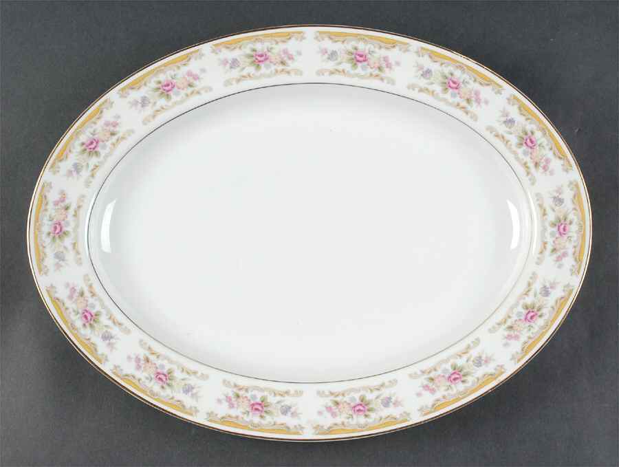 Chippendale 14" Oval Serving Platter by Style House-1
