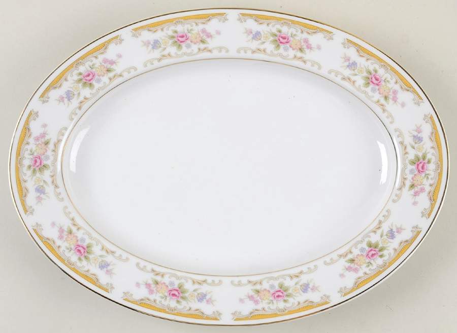 Chippendale 12" Oval Serving Platter by Style House-1