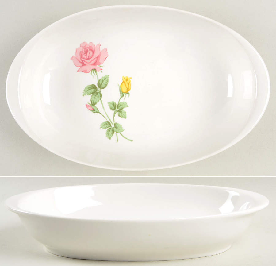 Cindy 11" Oval Vegetable Bowl by Style House-1