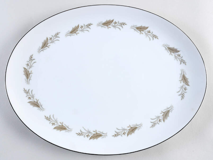 Colony 14" Oval Serving Platter by Style House-1