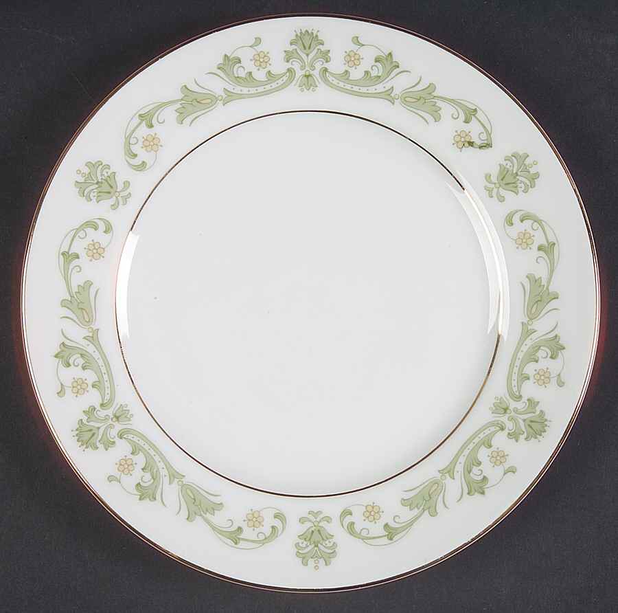 Contessa Green Bread & Butter Plate by Style House-1