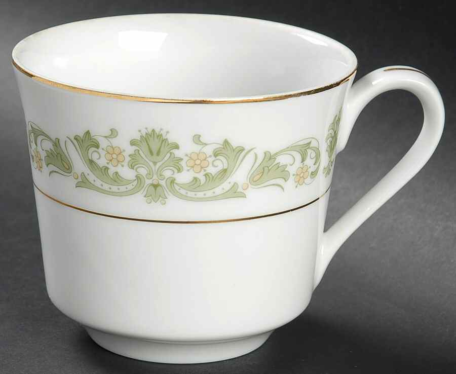 Contessa Green Flat Cup by Style House-1