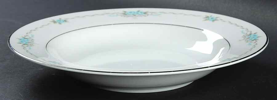 Corsage Rim Soup Bowl by Style House-1