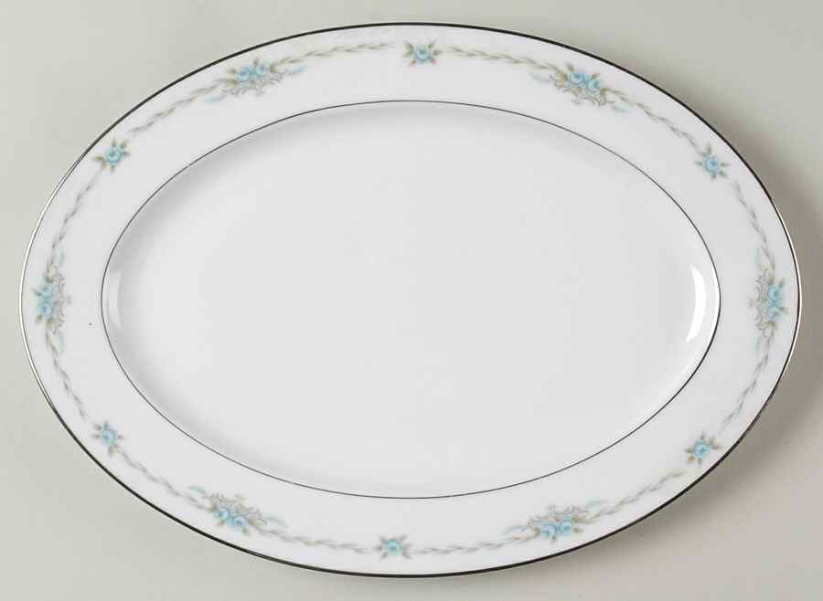Corsage 12" Oval Serving Platter by Style House-1