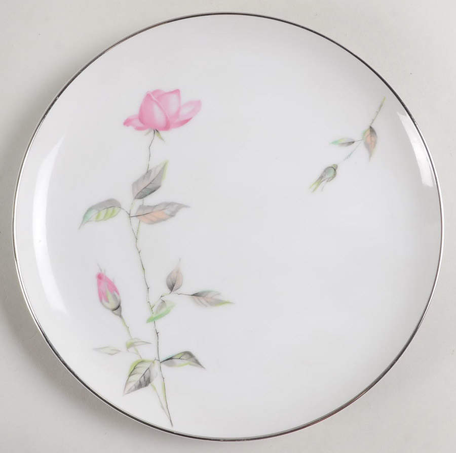 Dawn Rose Salad Plate by Style House-1
