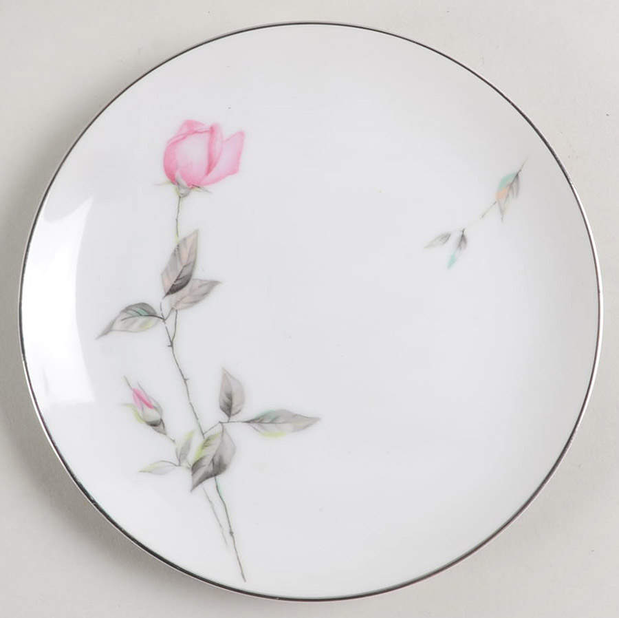 Dawn Rose Bread & Butter Plate by Style House-1