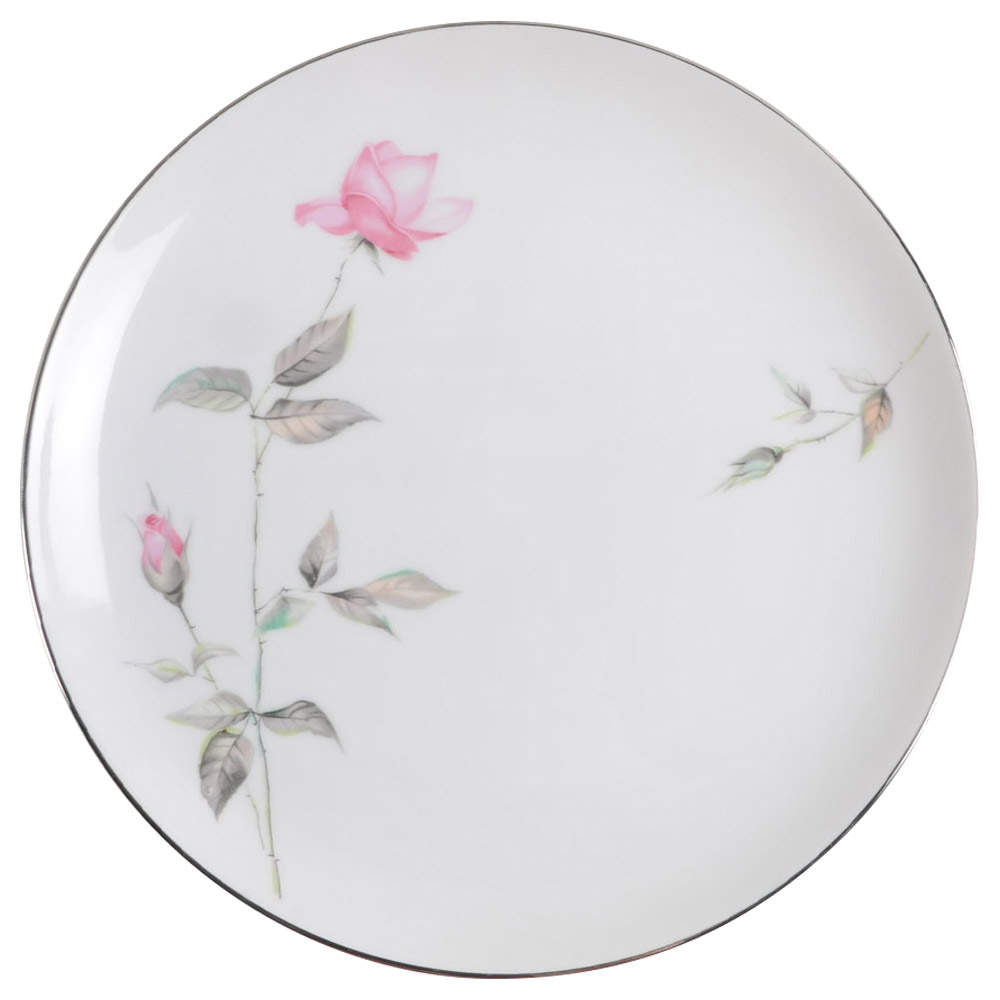 Dawn Rose Dinner Plate by Style House-1