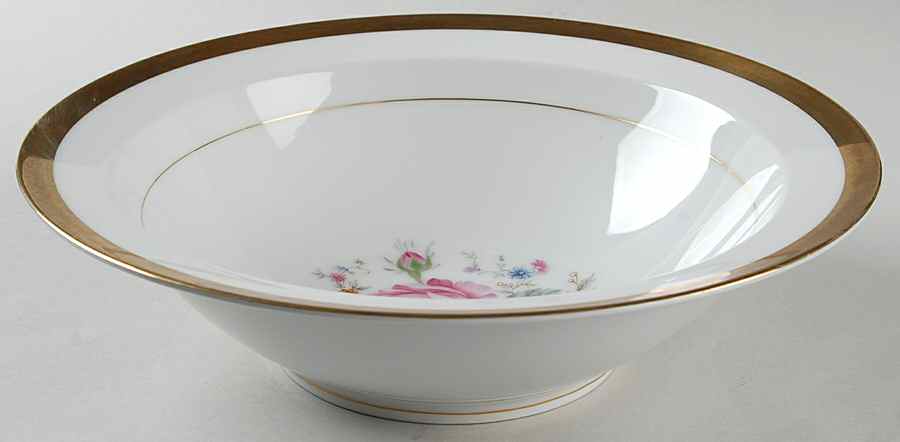 Dresden Bouquet 10" Round Vegetable Bowl by Style House-1